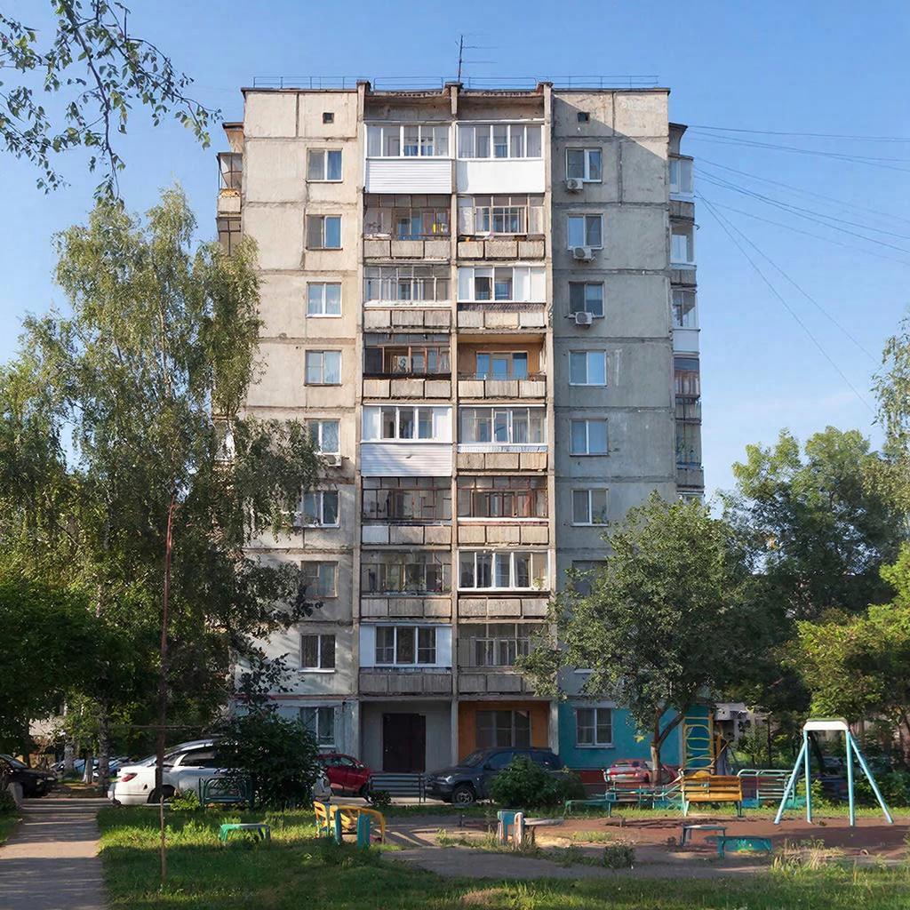 Чем отличается хрущевка от брежневки? Этажностью.